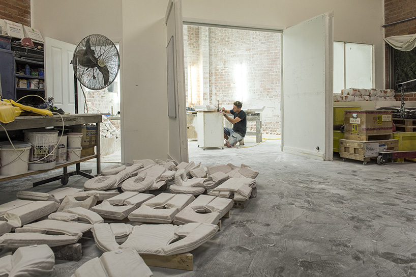 alex seton carves 28 marble lifejackets