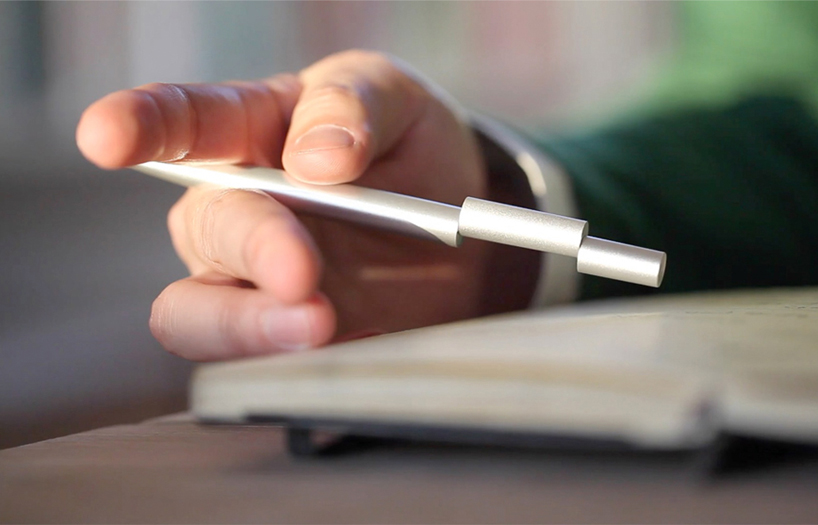 align pen beyond object designboom