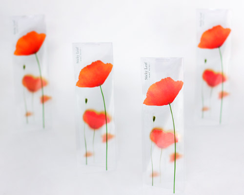 designboom shop: poppy flower memo stickers by appree