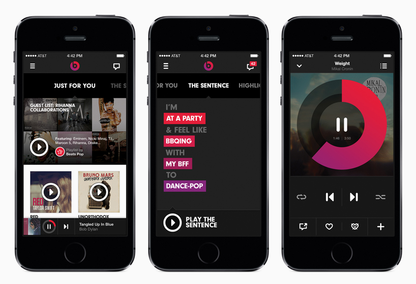 beats music streaming service provides customized and curated music experiences