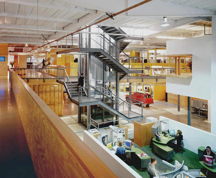 clive wilkinson designing workspaces designboom 