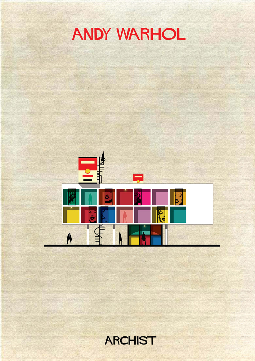 federico babina imagines famous art as architectural spaces