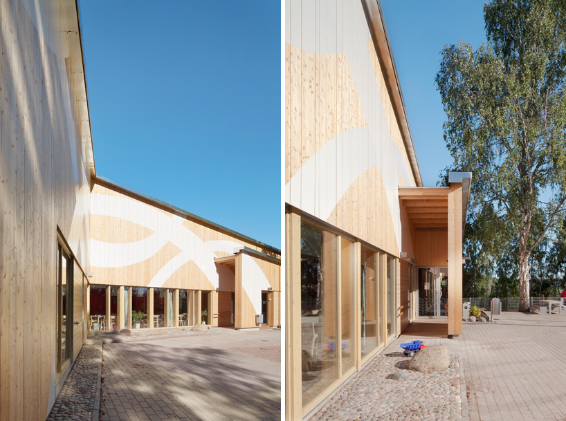 hakli architects omenapuisto daycare center helsinki designboom