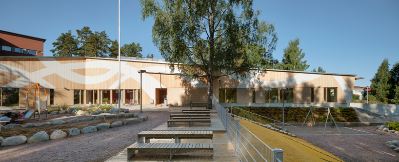 hakli architects omenapuisto daycare center helsinki designboom
