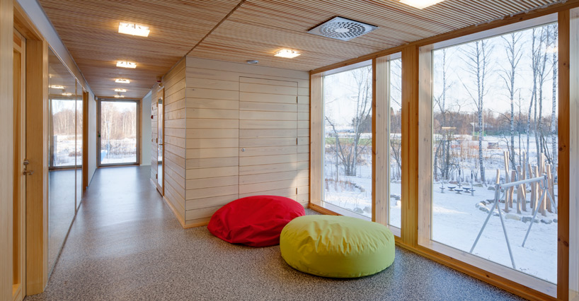 hakli architects omenapuisto daycare center helsinki designboom