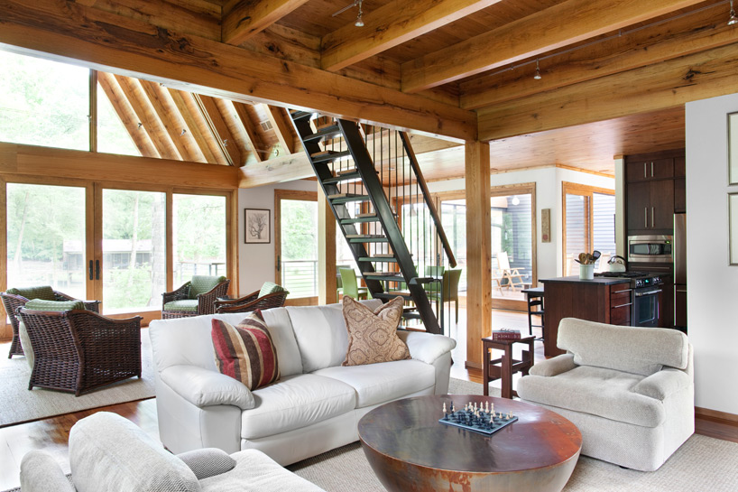 hefferlin + kronenberg architects tellico cabin designboom