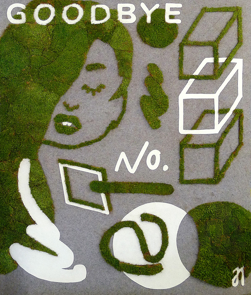 jennifer ilett grow a moss graffiti diptych 