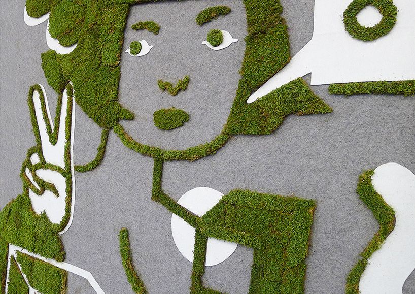 jennifer ilett grow a moss graffiti diptych 