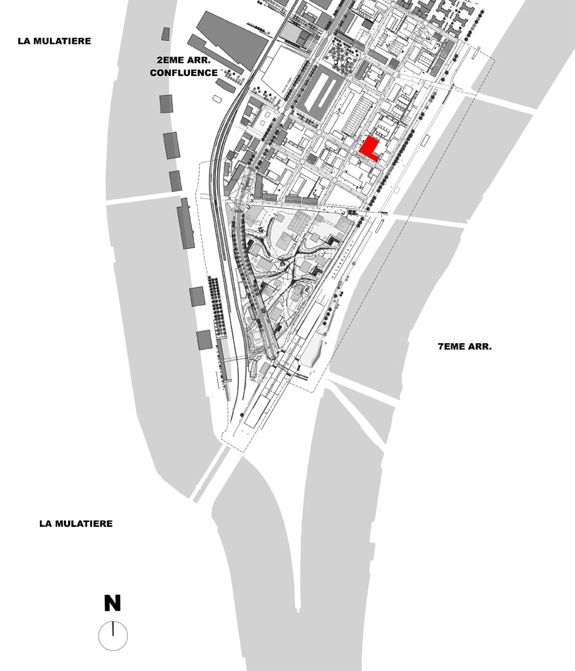 odile decq school of architecture lyon confluence designboom