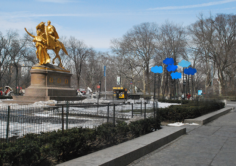 olaf breuning places clouds above the central park sky