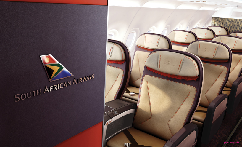 priestmangoode unveils traditional craft cabin interior for south african airways