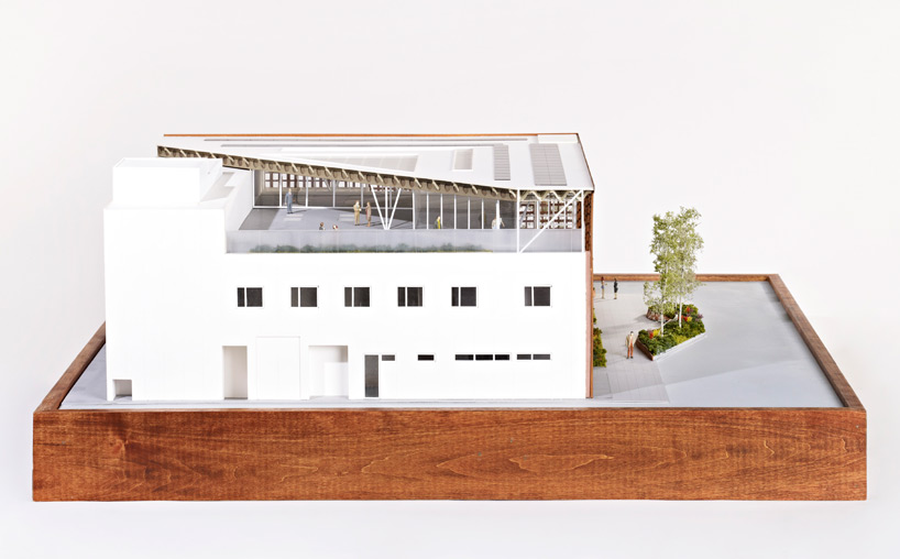 exclusive model images of shigeru ban's aspen art museum - 818 x 508 jpeg 76kB