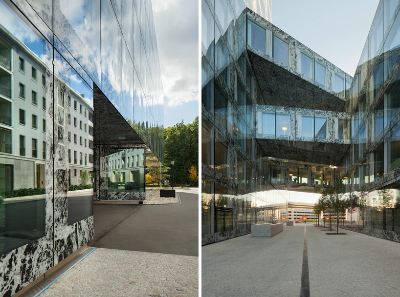 wiel arets architects allianz headquarters zurich designboom