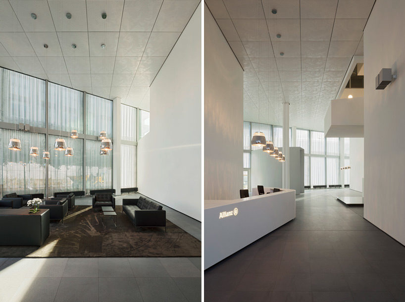 wiel arets architects allianz headquarters zurich designboom