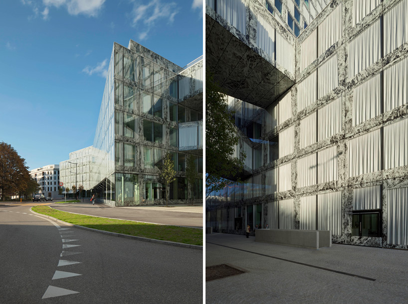 wiel arets architects allianz headquarters zurich designboom
