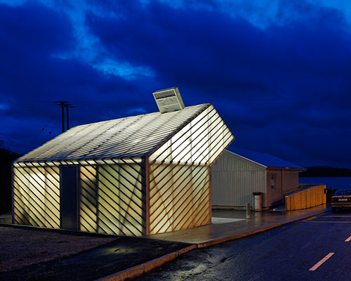 carl-viggo holmebakk reverts back to the basics with the jektvik ferry quay area 