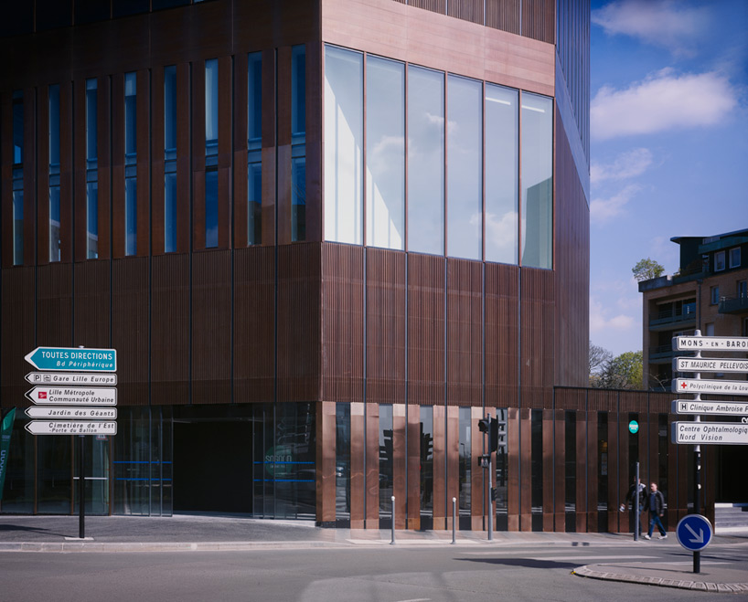 LAN architecture euravenir tower lille designboom