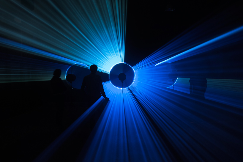 MINI and united visual artists present 'parallels' laser installation