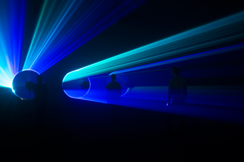 MINI and united visual artists present 'parallels' laser installation