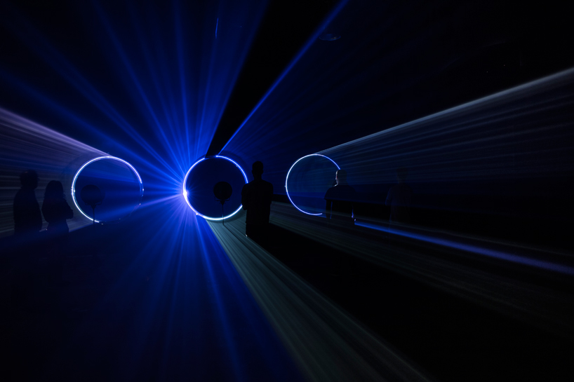 MINI and united visual artists present 'parallels' laser installation