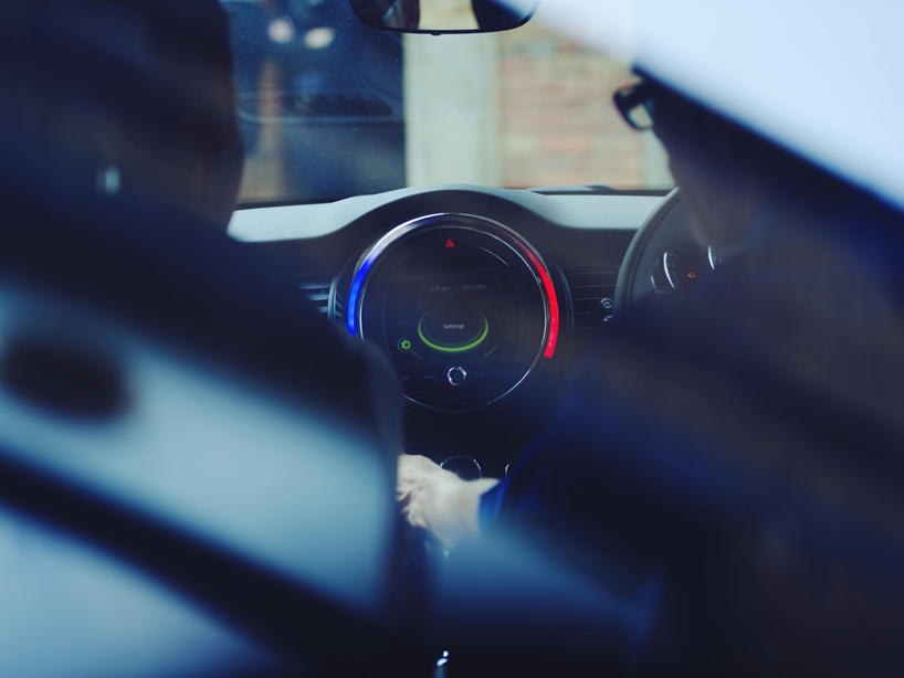 MINI and united visual artists present 'parallels' laser installation