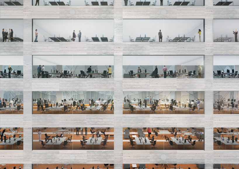 REX media headquarters buildings designboom