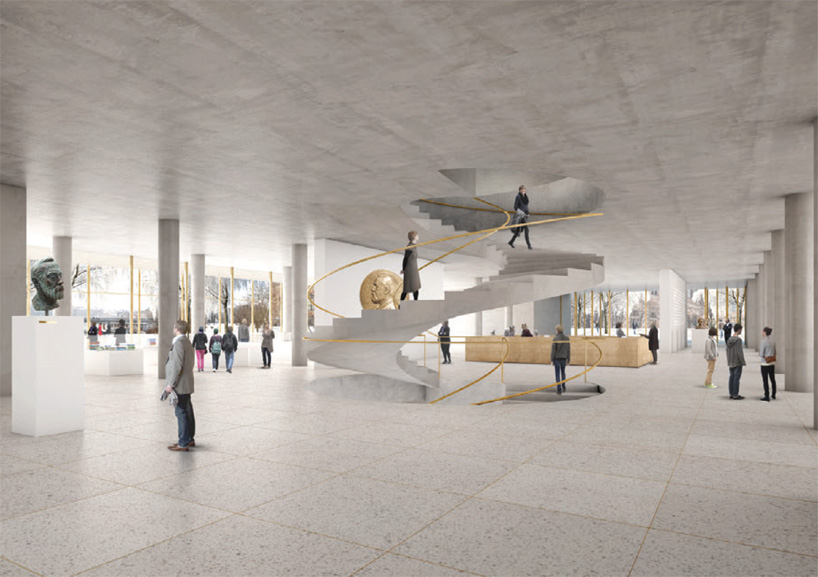 david chipperfield nobel center designboom 
