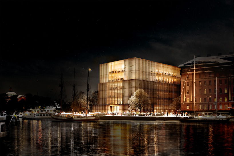 david chipperfield nobel center designboom
