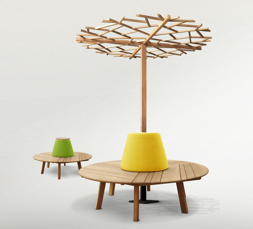 deesawat teakwood outdoor furniture designboom 