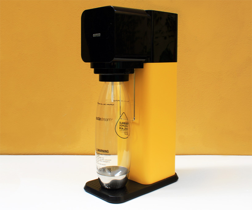 yves behar customizable soda stream for milan design week