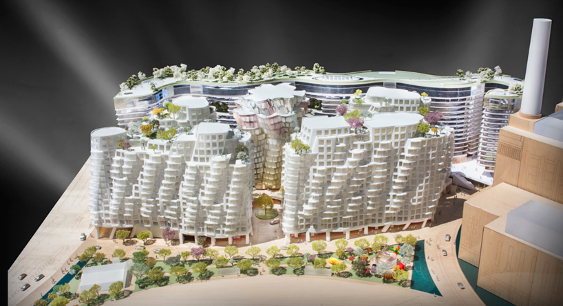 frank gehry norman foster + partners battersea power station designboom