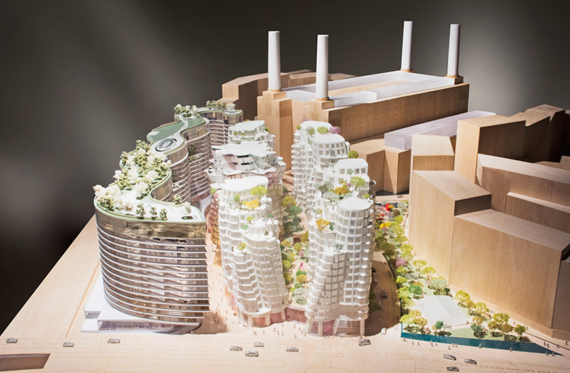 frank gehry norman foster + partners battersea power station designboom