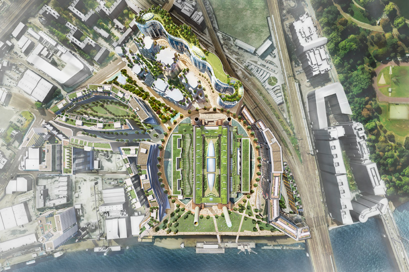 frank gehry norman foster + partners battersea power station designboom