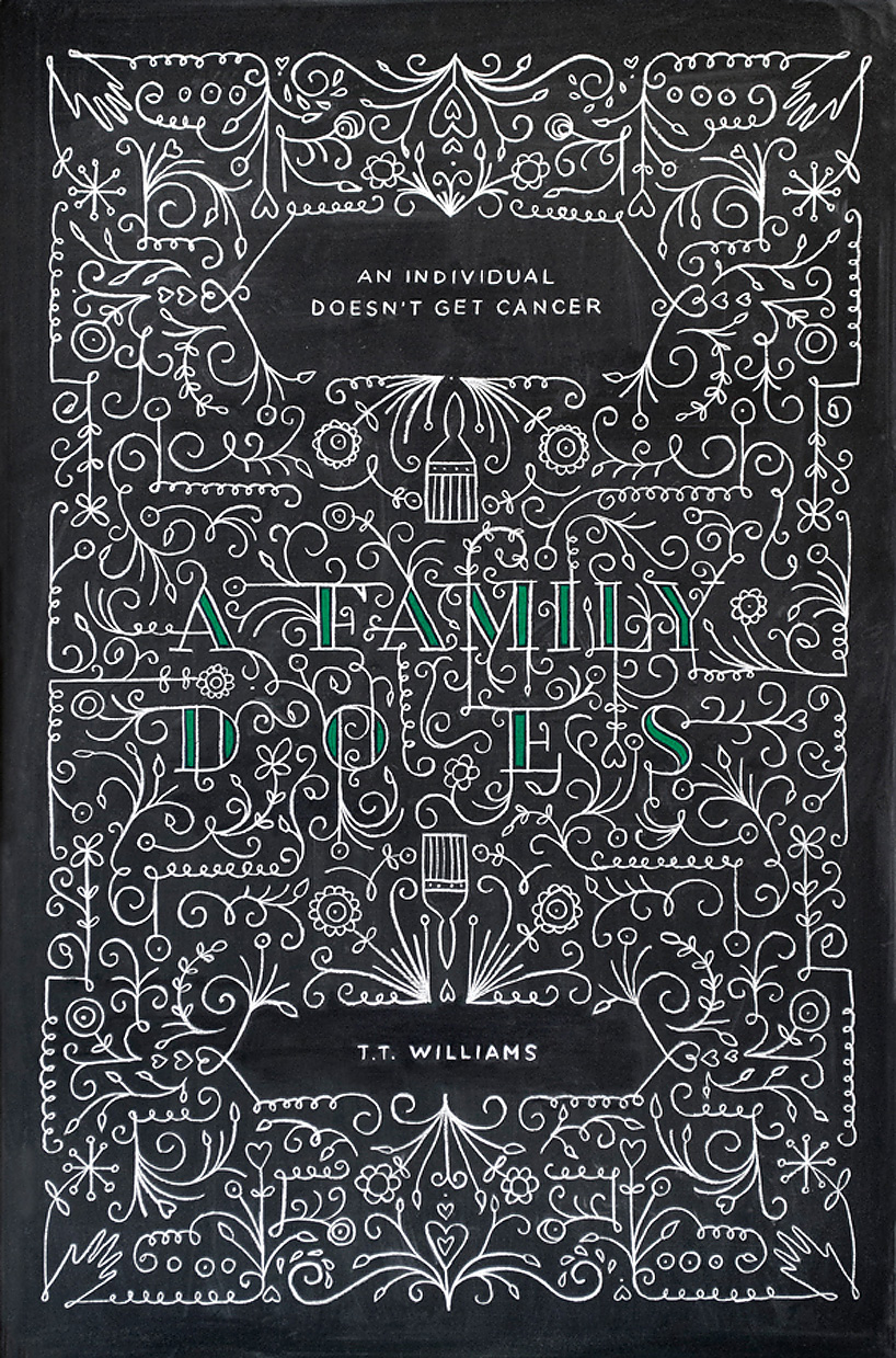 intricate chalkboard quotes illustrated by dangerdust designboom 10