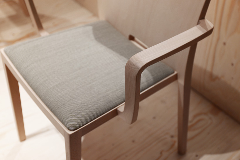 jasper morrison ON chair andreu world designboom 