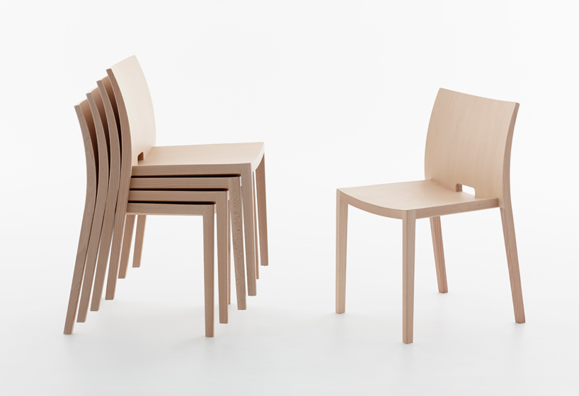 stackable ON chair by jasper morrison for andreu world