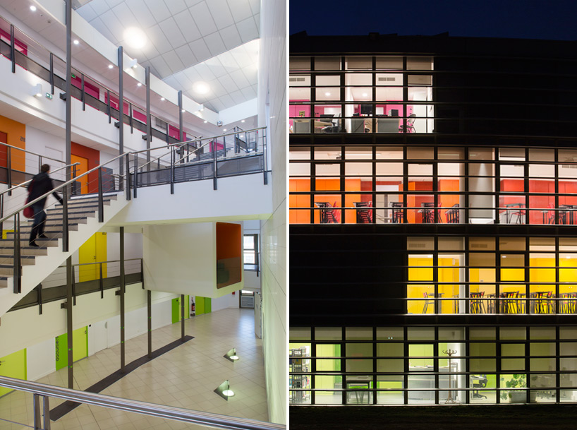 nbj architectes training institute for health professionals designboom