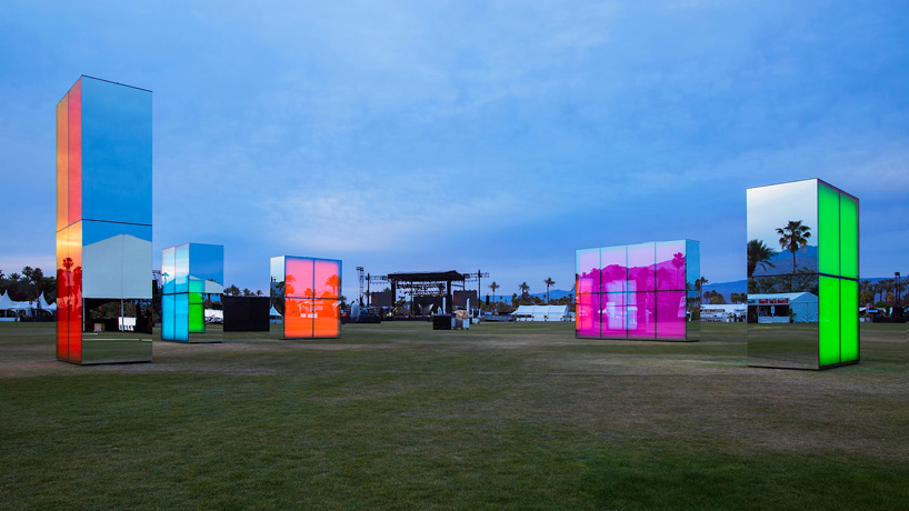 phillip k smith III mirrors reflection field for coachella