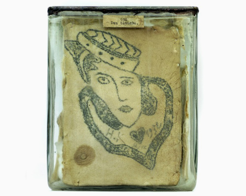 preserved stick-and-poke prison tattoos reveal secret criminal code