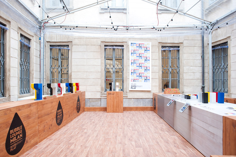 yves behar customizable soda stream for milan design week