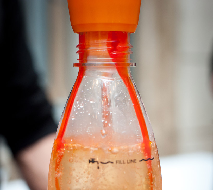 yves behar customizable soda stream for milan design week
