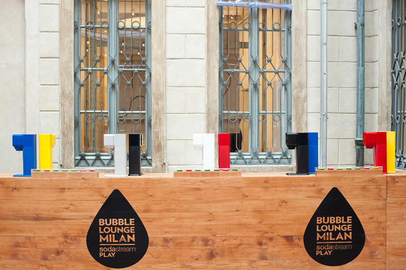 yves behar customizable soda stream for milan design week