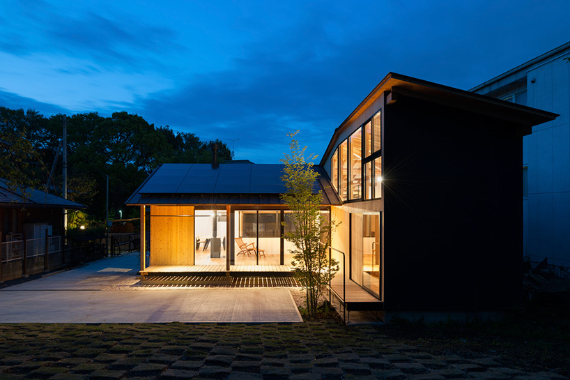 JP architects qilin house chiba japan designboom