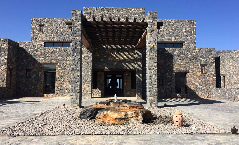 oman's alila jabal akhdar resort perched 2000 metres above sea-level