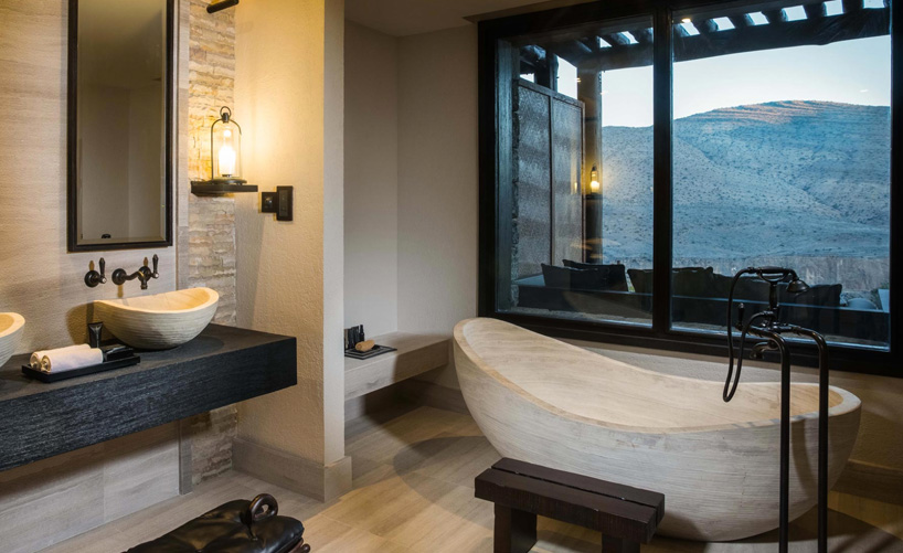 oman's alila jabal akhdar resort perched 2000 metres above sea-level