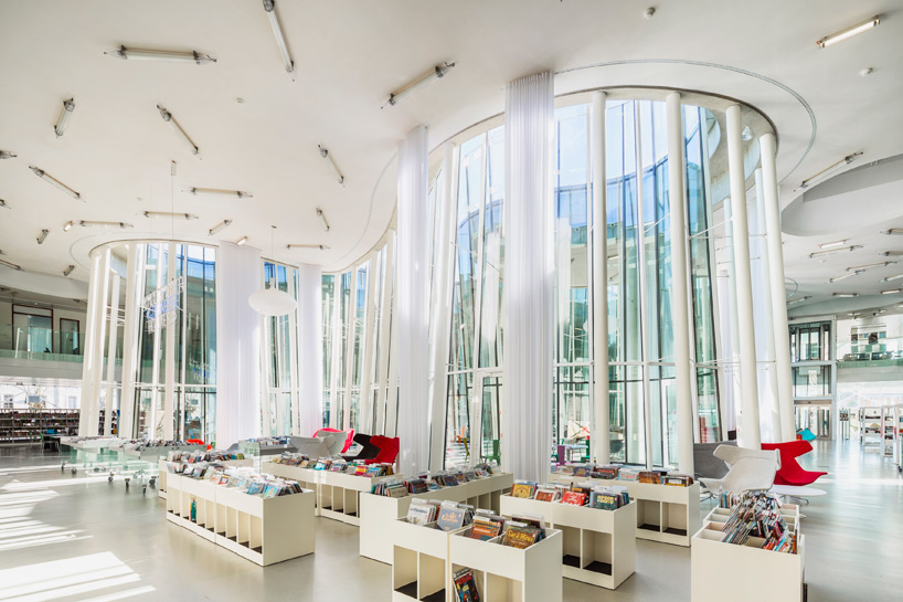 archi5 mont de marsan mediatheque marsan media library designboom
