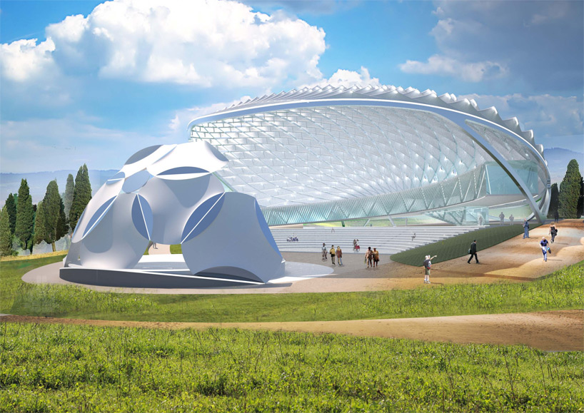 asymptote parco degli angeli designboom