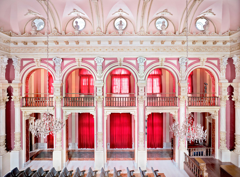 candida hofer exhibits images of architecture at fondazione bisazza