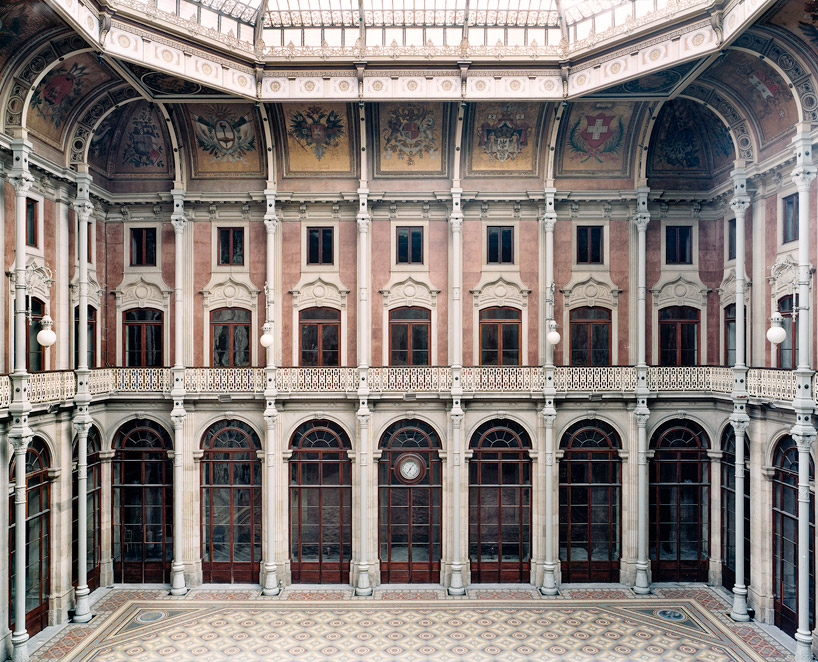 candida hofer exhibits images of architecture at fondazione bisazza