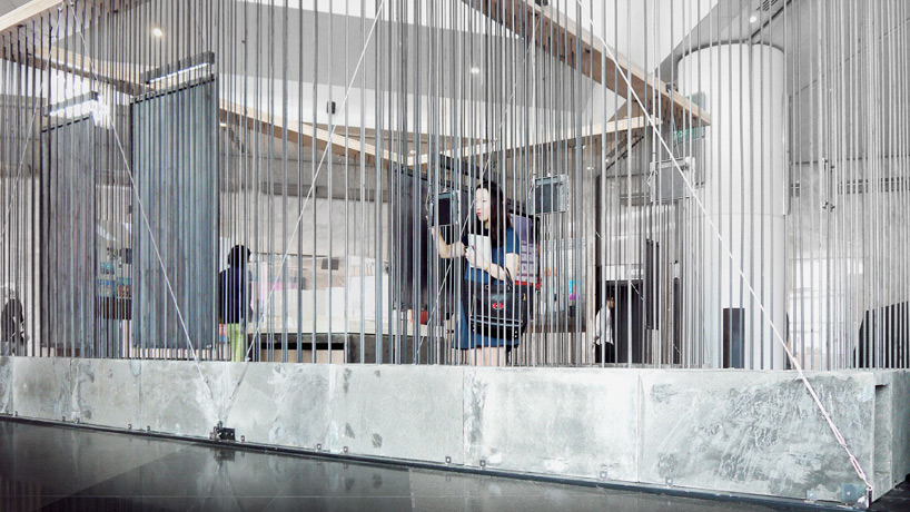 cheungvogl installation structure M+ hong kong designboom